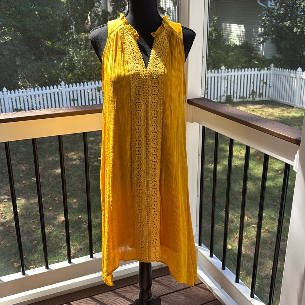 Indigo Rose Sleeveless Dress